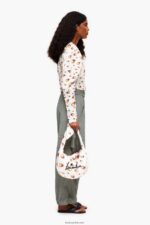 ⁦كو Bimba Y Lola طباعة حقيبة دلو النايلون نار 24BTV4120 مُكَمِّلات⁩ - الصورة ⁦5⁩