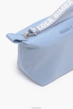 ⁦كو Bimba Y Lola علبة مكياج شبه منحرف من النايلون أزرق 24BTV41092 مُكَمِّلات⁩ - الصورة ⁦2⁩