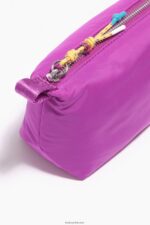 ⁦كو Bimba Y Lola علبة مكياج شبه منحرف من النايلون لون القرنفل 24BTV41111 مُكَمِّلات⁩ - الصورة ⁦2⁩