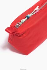 ⁦كو Bimba Y Lola علبة مكياج شبه منحرف من النايلون أحمر 24BTV41112 مُكَمِّلات⁩ - الصورة ⁦2⁩