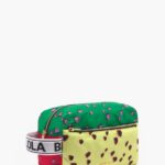 كو Bimba Y Lola علبة مكياج كبيرة مستطيلة الشكل مطبوع عليها قلوب أصفر 24BTV41086 مُكَمِّلات