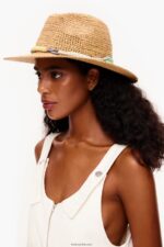 ⁦كو Bimba Y Lola قبعة الرافية الخفيفة طبيعي 24BTV4863 مُكَمِّلات⁩ - الصورة ⁦2⁩