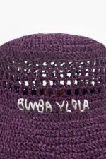 ⁦كو Bimba Y Lola قبعة دلو من الرافية أرجواني 24BTV41203 مُكَمِّلات⁩ - الصورة ⁦4⁩