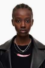 ⁦كو Bimba Y Lola قلادة ذهبية قصيرة فضة 24BTV4665 مُكَمِّلات⁩ - الصورة ⁦2⁩