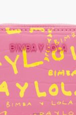 ⁦كو Bimba Y Lola محفظة بطبعة جلد التمساح لون القرنفل 24BTV41044 مُكَمِّلات⁩ - الصورة ⁦4⁩