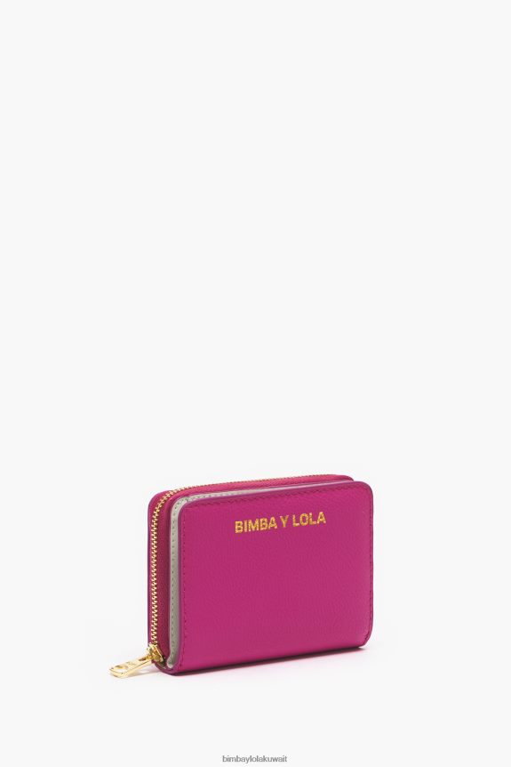 d983d988_bimba_y_lola_d985d8add981d8b8d8a9_d8acd984d8afd98ad8a9_d8a8d8b1d981d8b1d981_d8b6d8a7d8b1d8a8_d8a7d984d989_d8a7d984d8a.jpg كو Bimba Y Lola محفظة جلدية برفرف ضارب الى الحمرة 24BTV4998 مُكَمِّلات - الصورة 1