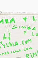 ⁦كو Bimba Y Lola محفظة طباعة التمساح مستطيلة أبيض 24BTV41039 مُكَمِّلات⁩ - الصورة ⁦4⁩