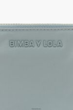 ⁦كو Bimba Y Lola محفظة من النايلون المنحني للعملة المعدنية زبرجد 24BTV4980 مُكَمِّلات⁩ - الصورة ⁦2⁩