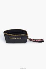 ⁦كو Bimba Y Lola محفظة من النايلون المنحني للعملة المعدنية أسود 24BTV41020 مُكَمِّلات⁩ - الصورة ⁦4⁩
