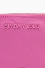 ⁦كو Bimba Y Lola محفظة من النايلون المنحني للعملة المعدنية لون القرنفل 24BTV41063 مُكَمِّلات⁩ - الصورة ⁦4⁩