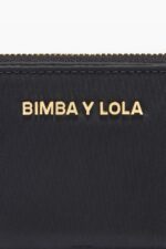 ⁦كو Bimba Y Lola محفظة نايلون رفرف أسود 24BTV41058 مُكَمِّلات⁩ - الصورة ⁦4⁩