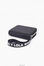 ⁦كو Bimba Y Lola محفظة نايلون رفرف أسود 24BTV41132 مُكَمِّلات⁩ - الصورة ⁦2⁩