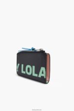 ⁦كو Bimba Y Lola محفظة نقود معدنية مستطيلة من الجلد أسود 24BTV41001 مُكَمِّلات⁩ - الصورة ⁦6⁩