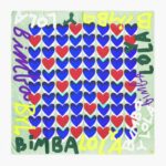كو Bimba Y Lola وشاح بشعار القلوب نعناع 24BTV4615 مُكَمِّلات